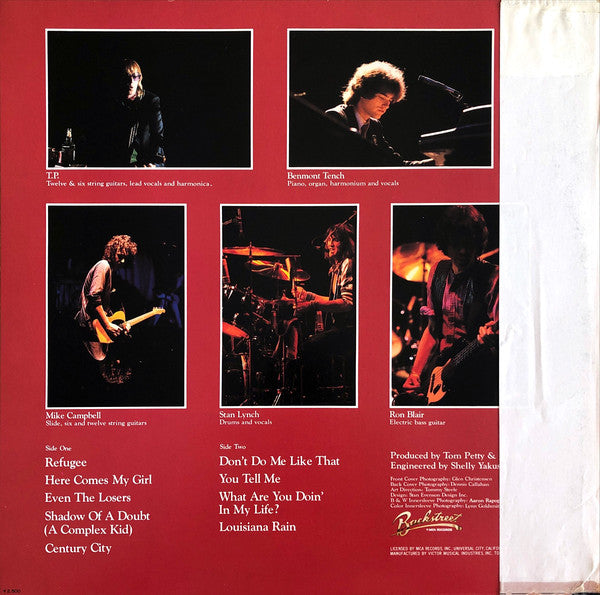 Tom Petty And The Heartbreakers : Damn The Torpedoes (LP, Album)