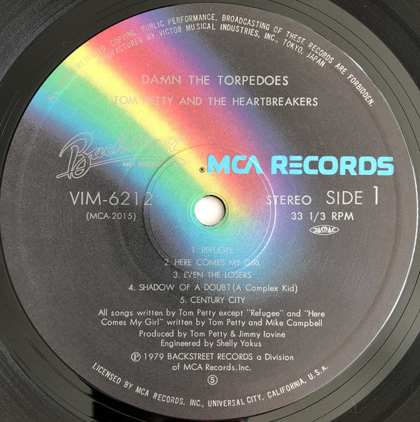Tom Petty And The Heartbreakers : Damn The Torpedoes (LP, Album)