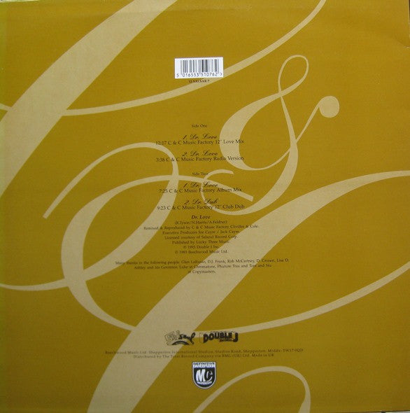 First Choice Featuring Rochelle Fleming : Dr. Love (The C & C Remixes) (12")