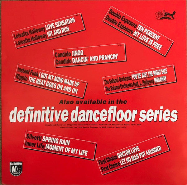 First Choice Featuring Rochelle Fleming : Dr. Love (The C & C Remixes) (12")