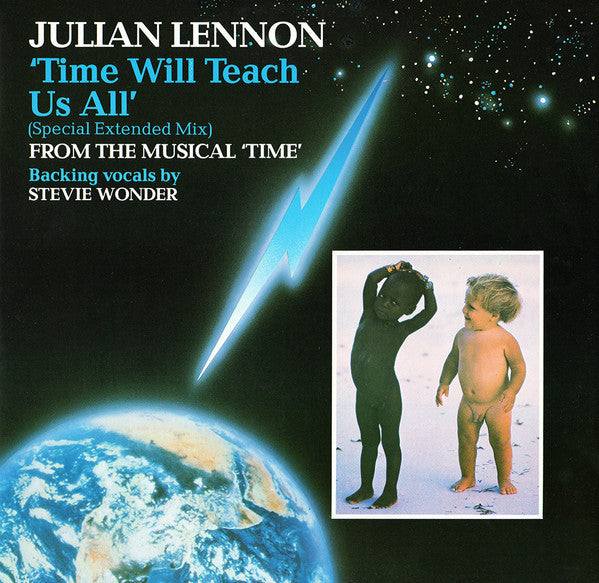 Julian Lennon : Time Will Teach Us All (12", Single)