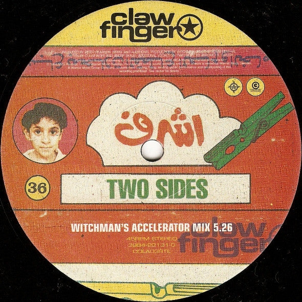 Clawfinger : Two Sides (Witchman's Accelerator Mix) (10", S/Sided, Ltd, Promo)