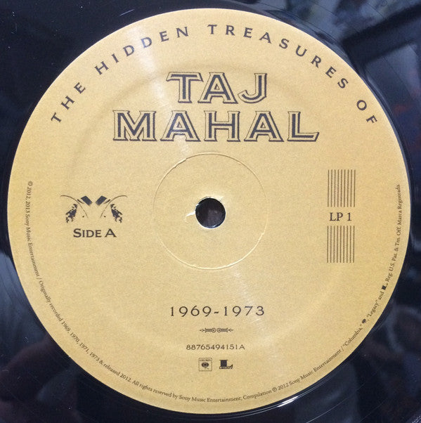 Taj Mahal : The Hidden Treasures Of Taj Mahal (1969-1973) (2xLP, Album, RSD, Ltd, Num)