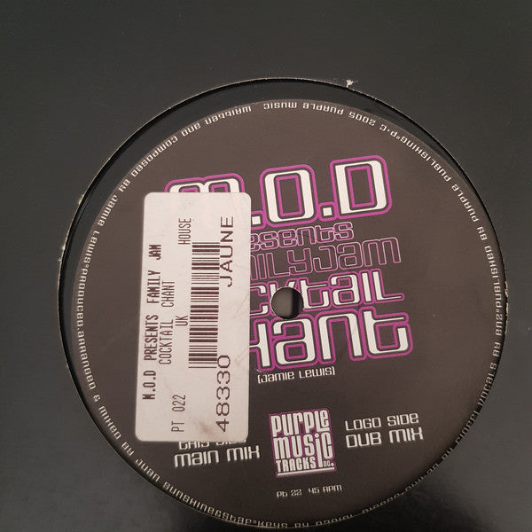 M.O.D. Presents Family Jam : Cocktail Chant (12")