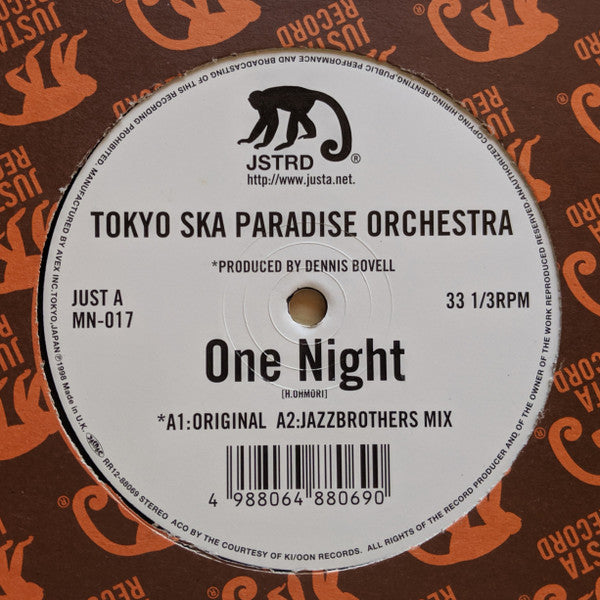 Tokyo Ska Paradise Orchestra : One Night (12", Single)