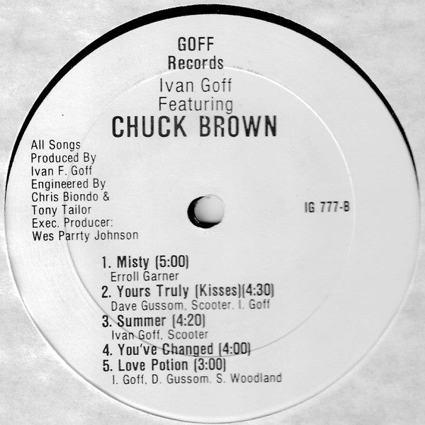 Ivan Goff Featuring Chuck Brown : 90's Goin' Hard (LP, Album)