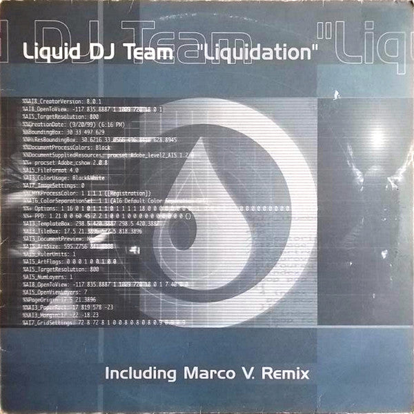 Liquid DJ Team : Liquidation (12")