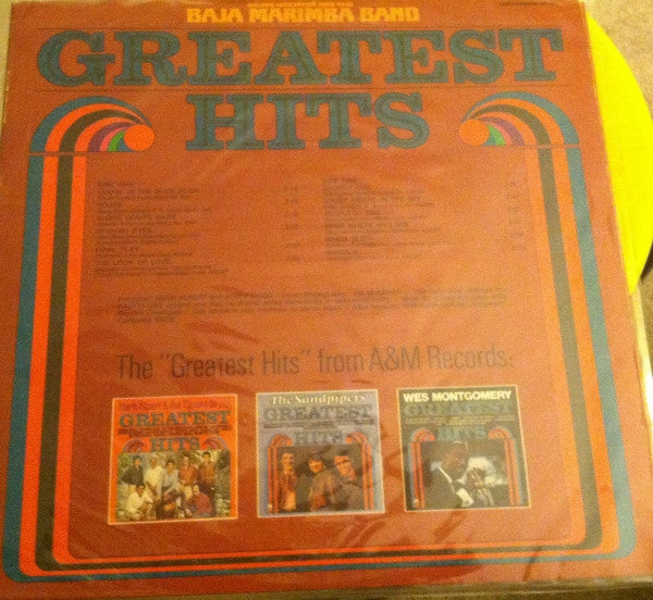 Julius Wechter And Baja Marimba Band : Greatest Hits (LP, Album, Comp, Promo, Gat)