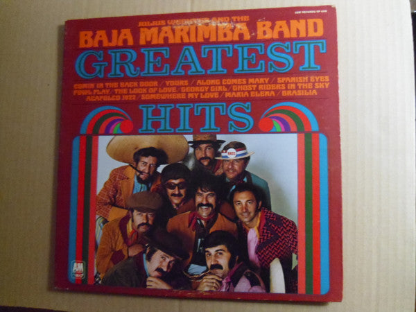 Julius Wechter And Baja Marimba Band : Greatest Hits (LP, Album, Comp, Promo, Gat)