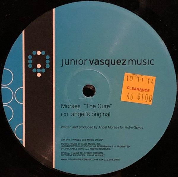 Angel Moraes : The Cure (12")