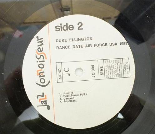 Duke Ellington : Dance Date Air Force U.S.A. March 1958 (LP, Mono, Unofficial)