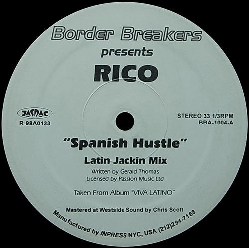 Rico / Kimara Lawson : Spanish Hustle / A Night To Remember (12")