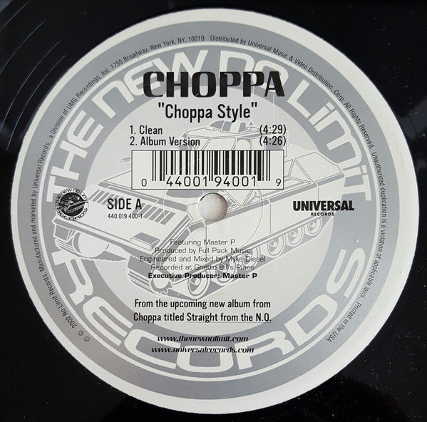 Choppa : Choppa Style (12")