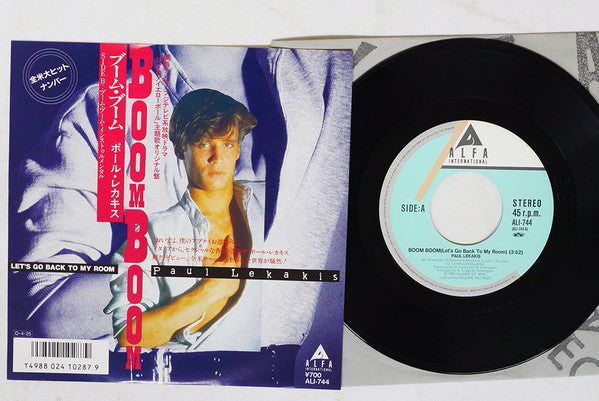 Paul Lekakis : Boom Boom (Let's Go Back To My Room)  (ブーム・ブーム) (7")