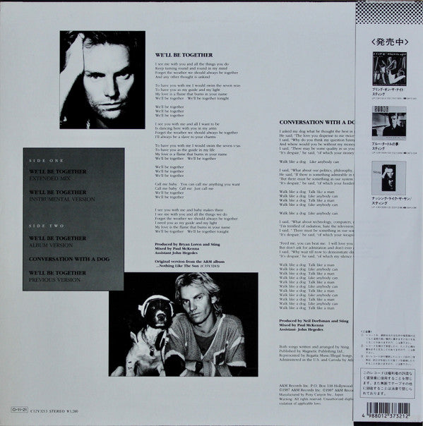 Sting : We'll Be Together (12")