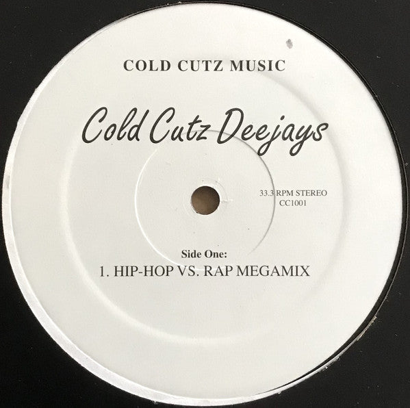 Cold Cutz Deejays : Hip-Hop vs. Rap Megamix (12")