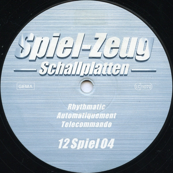 Thomas Schumacher : Rhythmatic (12")