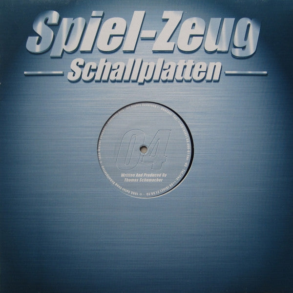 Thomas Schumacher : Rhythmatic (12")