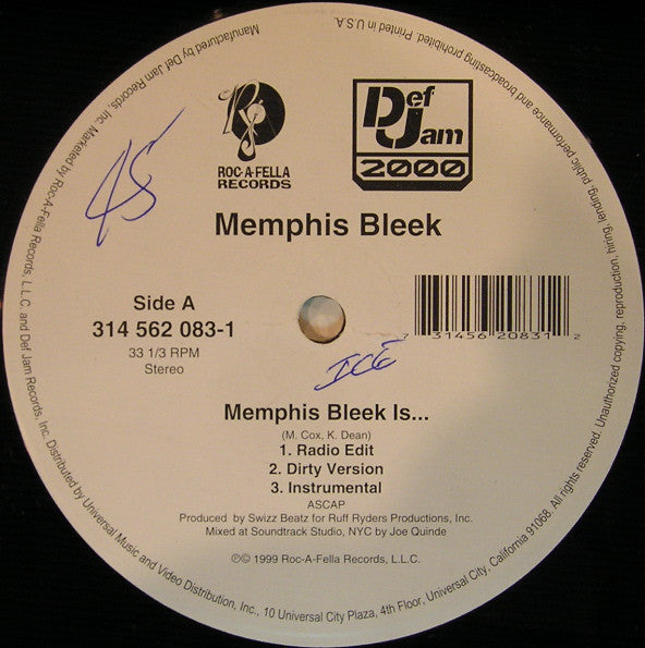 Memphis Bleek : Memphis Bleek Is... / Murda 4 Life (12")