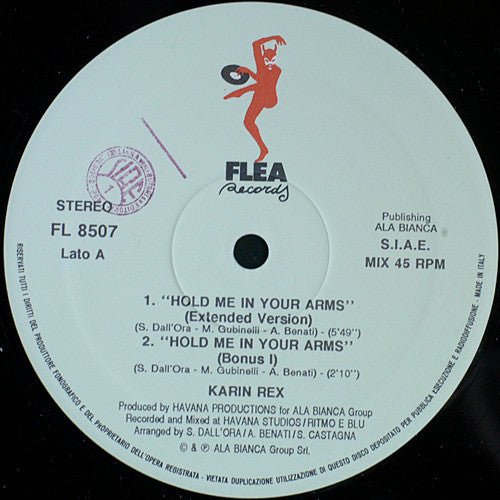 Karin Rex : Hold Me In Your Arms (12")