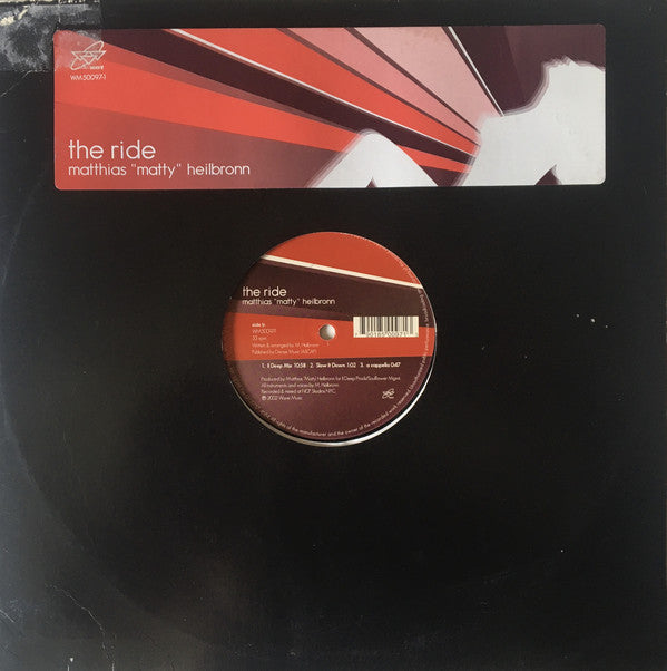 Matthias Heilbronn : The Ride (12")