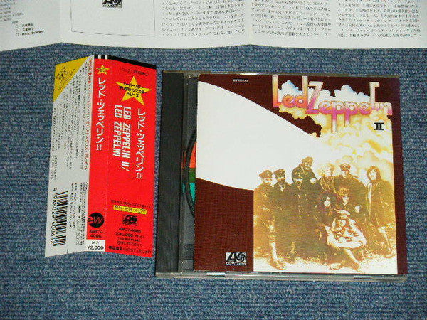 Led Zeppelin : Led Zeppelin II (CD, Album, RE, RM, Jew)
