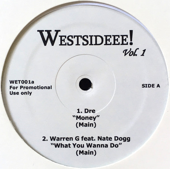 Various : Westsideee! Vol.1 (12", Promo, Unofficial)