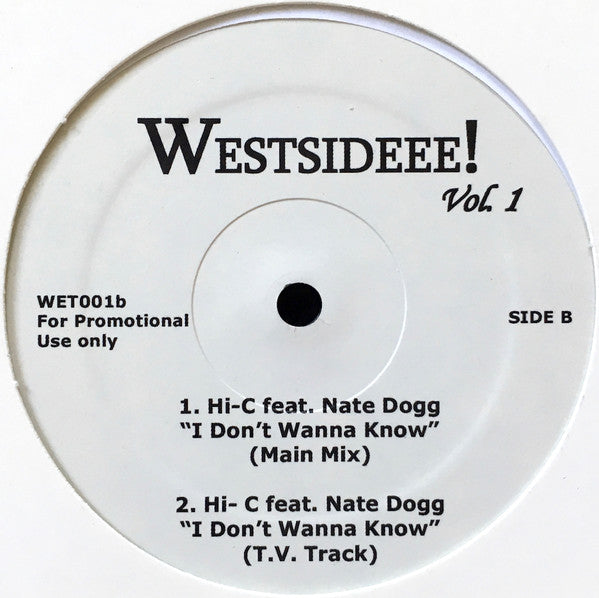 Various : Westsideee! Vol.1 (12", Promo, Unofficial)