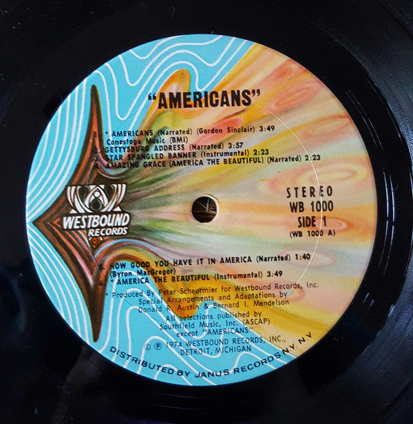 Byron MacGregor : Americans (LP, Album)