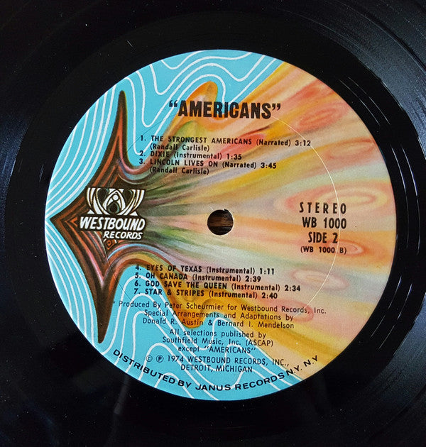 Byron MacGregor : Americans (LP, Album)