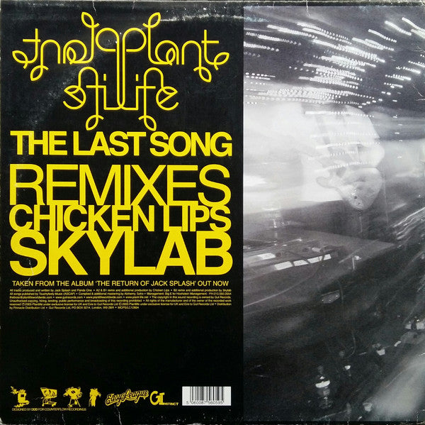 Plant Life : The Last Song (12")