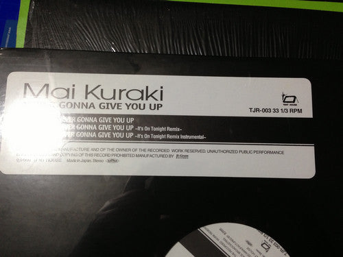 Mai Kuraki : Never Gonna Give You Up (12")