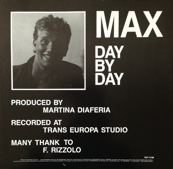 Max (9) : Day By Day (12")