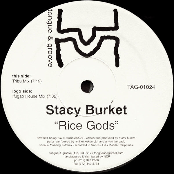 Stacy Burket : Rice Gods (12")