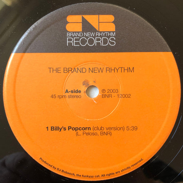 Brand New Rhythm : Billy's Popcorn (12")