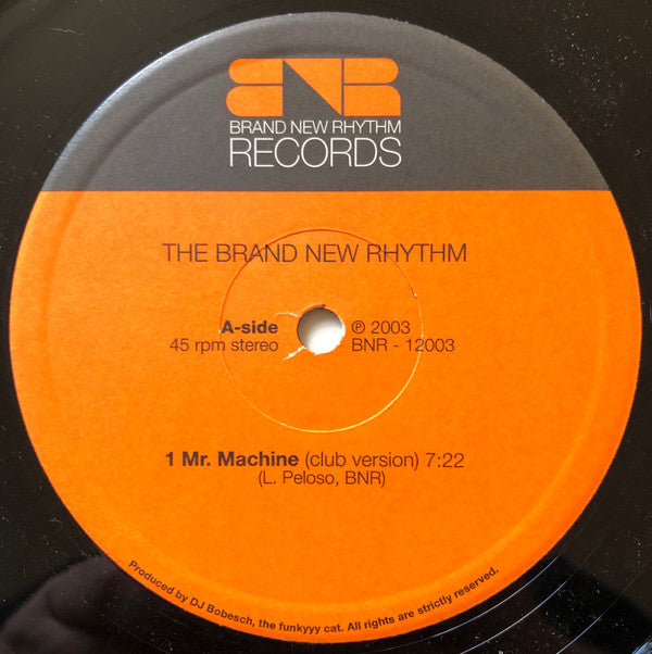 Brand New Rhythm : Mr. Machine (12")