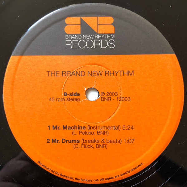 Brand New Rhythm : Mr. Machine (12")