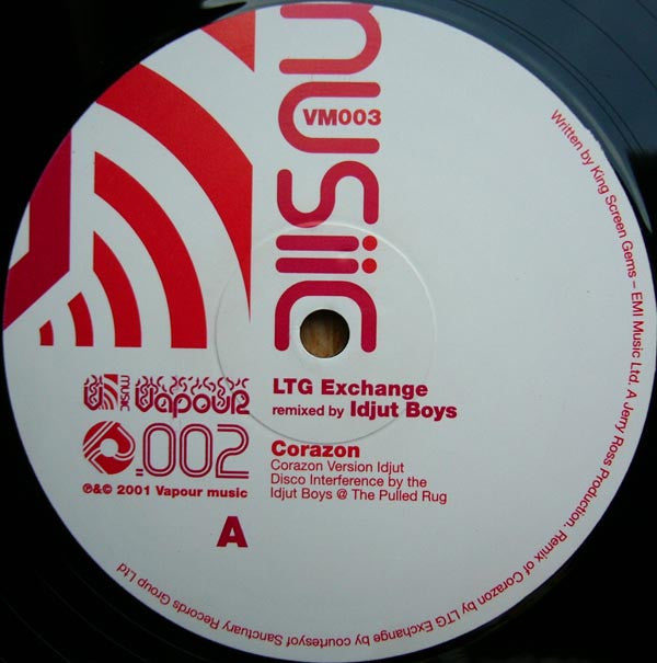 LTG Exchange Remixed By Idjut Boys : Corazon (12")