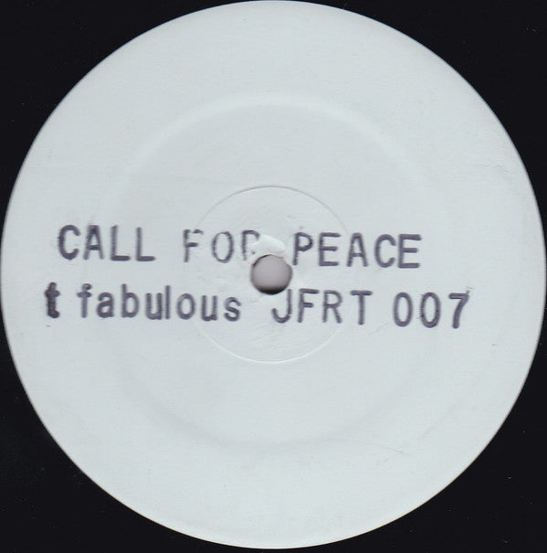 Terror Fabulous : Call For Peace (12", W/Lbl)