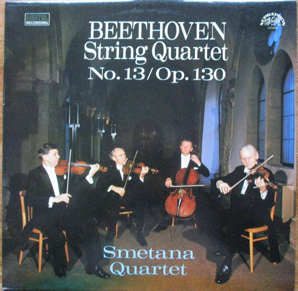 Ludwig van Beethoven, Smetana Quartet : String Quartet No. 13 /  Op. 130 (LP)