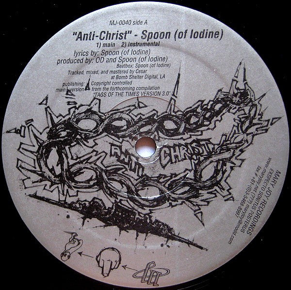 Spoon (of Iodine) : Anti-Christ (12", S/Sided)
