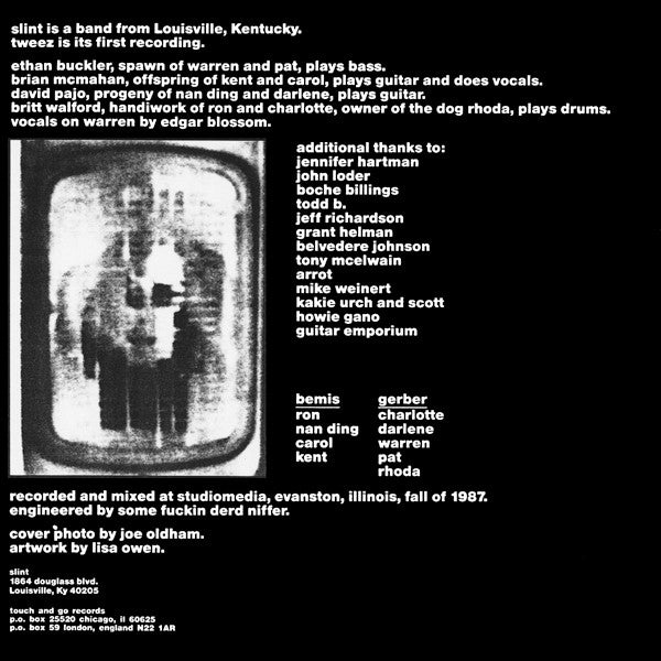 Slint : Tweez (LP, Album, RE)
