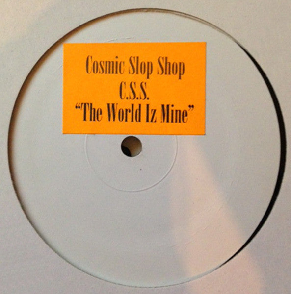 Cosmic Slop Shop, Richie Rich (2), Big Lurch : The World Iz Mine / Who Got The Steel (12", W/Lbl)