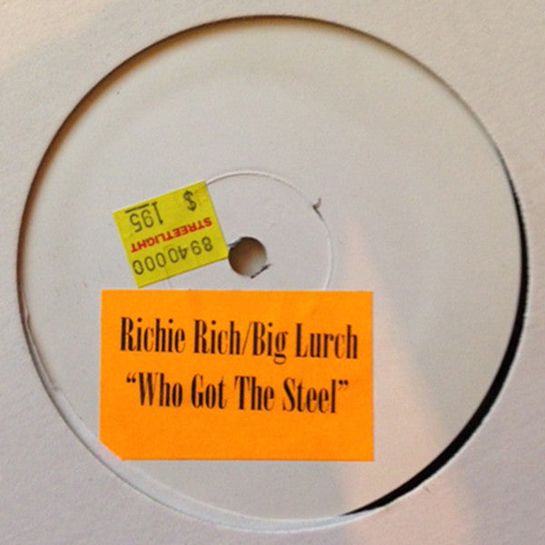 Cosmic Slop Shop, Richie Rich (2), Big Lurch : The World Iz Mine / Who Got The Steel (12", W/Lbl)