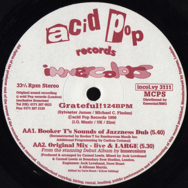 Innercolors : Grateful! (12")
