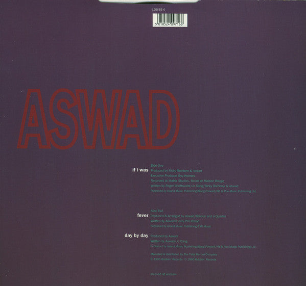 Aswad : If I Was (12", Single)