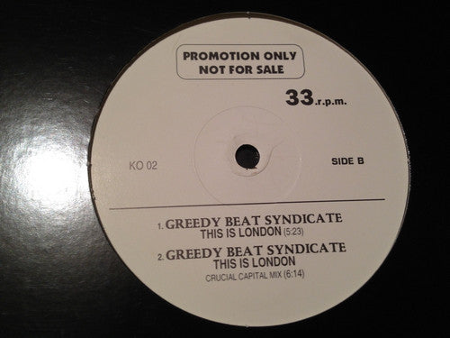 Various : I Know You Got Soul / Never Stop / This Is London (12")