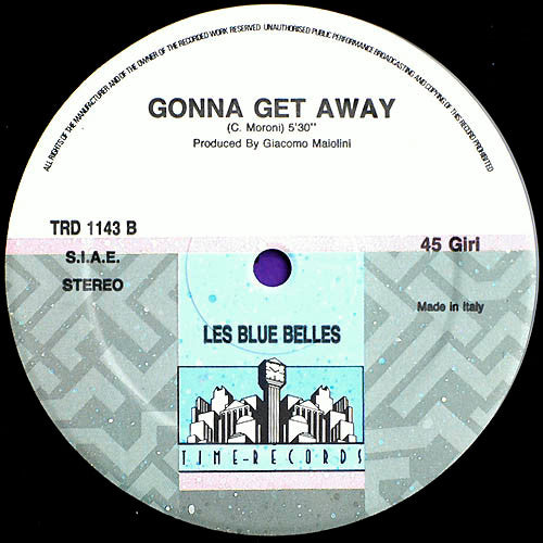 Les Blue Belles : Sugar Baby Love (High Energy Remix) (12")