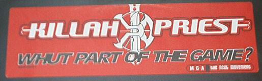 Killah Priest : Whut Part Of The Game? (12", Promo)