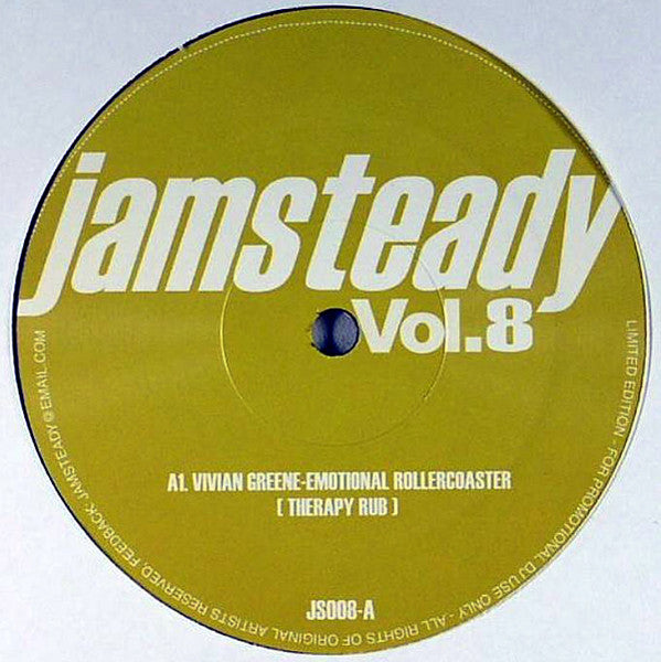 Vivian Green : Jamsteady Vol. 8 (12", Ltd, Promo, Unofficial)